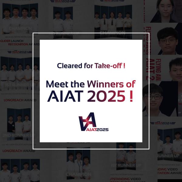 The Grand Champion Bronze Award in AIAT 2025