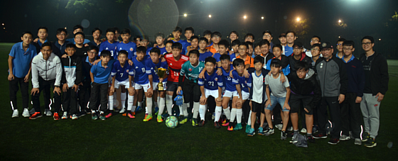 Champion of the Boys B Grade Inter-School Football Competition (Yuen Long) 2016-2017