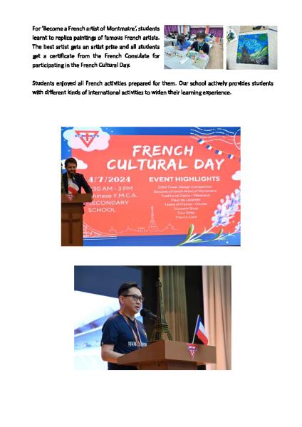 French Cultural Day (4/7/2024)