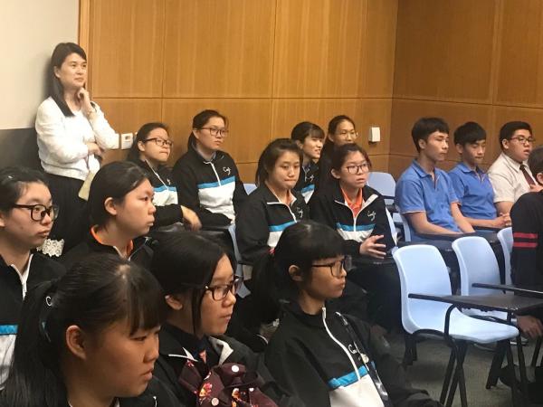 S4-S6 Career Talks by the Immigration Department - Jan _ Apr 2019