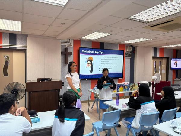 Writer's Visit : Christina Matula