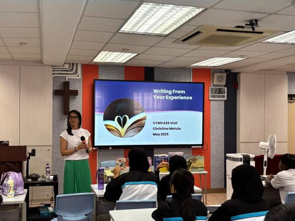 Writer's Visit : Christina Matula