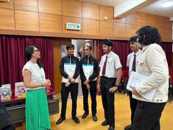 Writer's Visit : Christina Matula