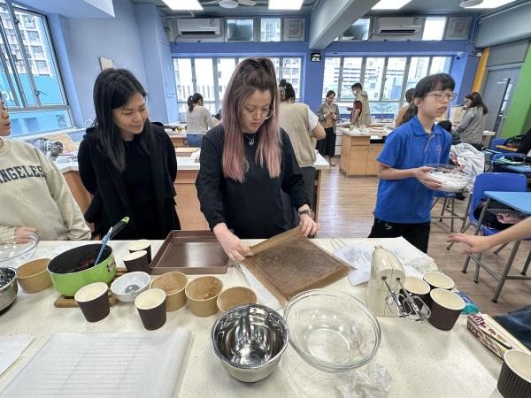 製作聖誕樹幹蛋糕