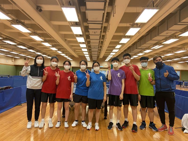 香港學界體育聯會元朗區中學分會 校際乒乓球比賽女子甲組 2022-2023