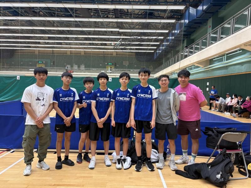 Inter-School Table Tennis Competition 2025-2026 (Boys C) Champion