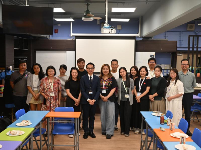 Afternoon tea with the Principal