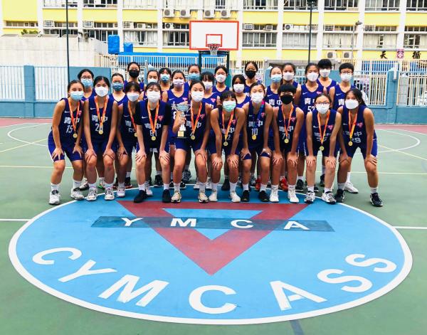 2022 Champion in the Yuen Long Inter-School Basketball Competition. （Girls)