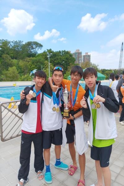 中國香港學界體育聯會-元朗分區學界游泳比賽成績  2023-2024