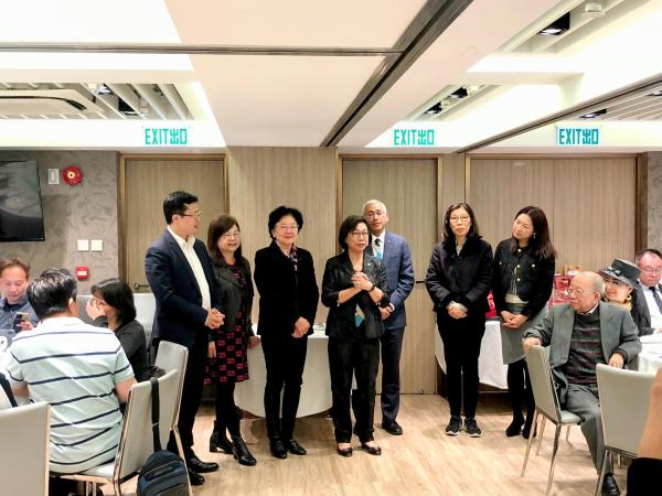 GURUNG PRAYUSHNA from 4PT joined this year's English Speaking Union Hong Kong's AGM Dinner on the evening