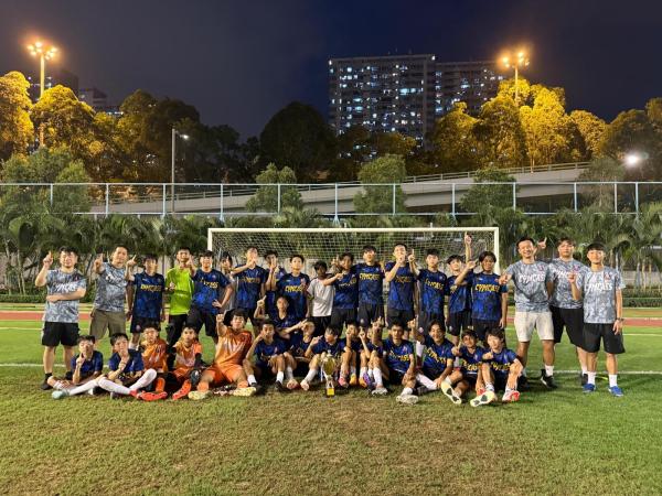 Inter-School Football Competition 2025 (Boys Junior) Champion