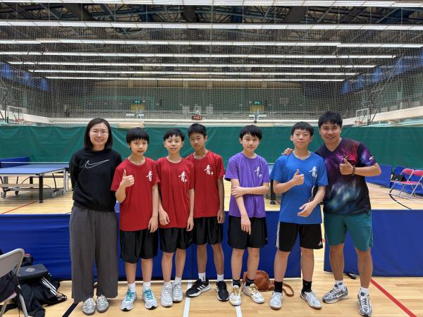 2024-2025 校際乒乓球比賽男子丙組 冠軍