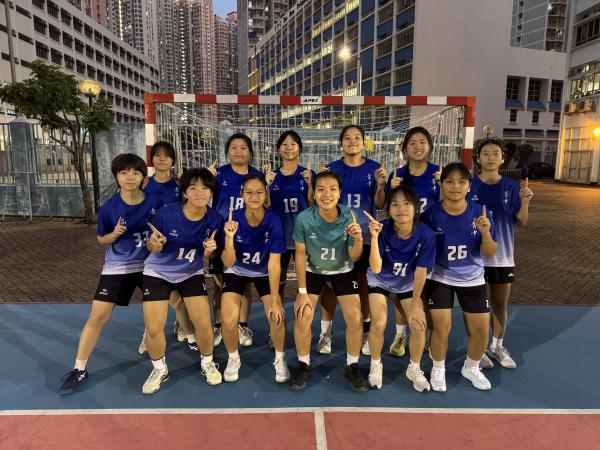 Inter-School Handball Competition (Girls A) 2025-2026 Champion