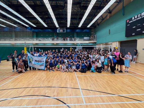 Inter-School Volleyball Competition 2025-2026 (Girls C) Champion