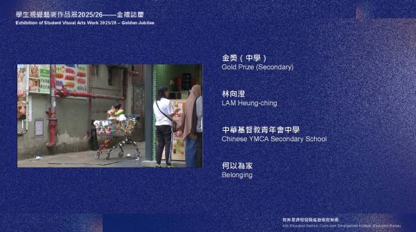 Exhibition of Student Visual Arts Work 2026 Gold Prize