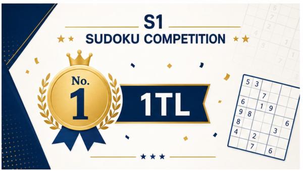 S1 Sudoku Competition Reward