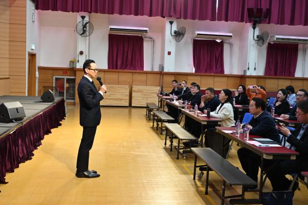 School Visit by China Education International Exchange Association