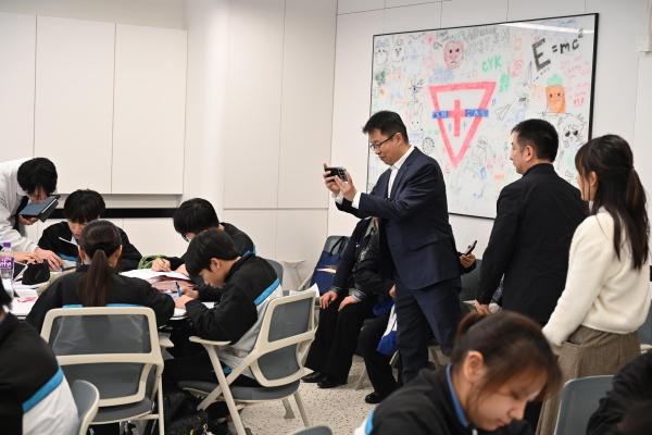 School Visit by China Education International Exchange Association