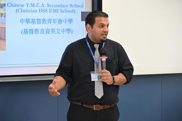 Welcome World YMCA Executive Committee Members to Chinese Y.M.C.A. Secondary School