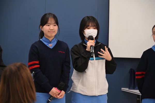 Welcome World YMCA Executive Committee Members to Chinese Y.M.C.A. Secondary School