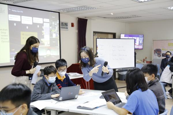 Online Exchange English Lesson with our sister school, Xian No.30 Middle School