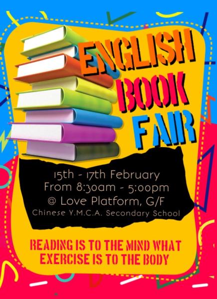 15/2-17/2  English Book Fair