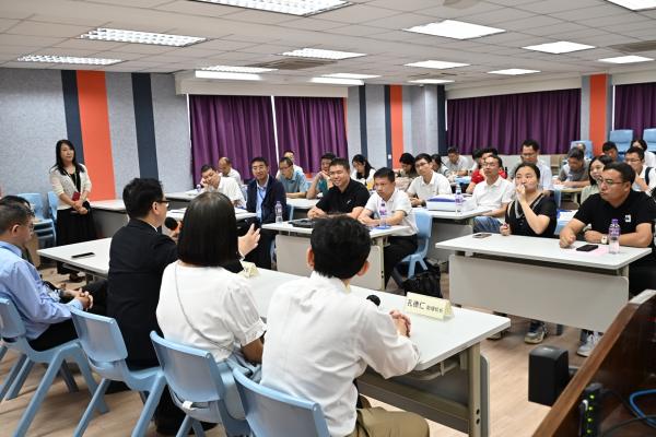 廣東省中學教師交流團訪校