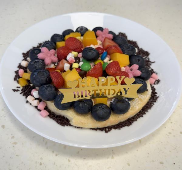 Birthday Cake Design for 65th School Anniversary-S2