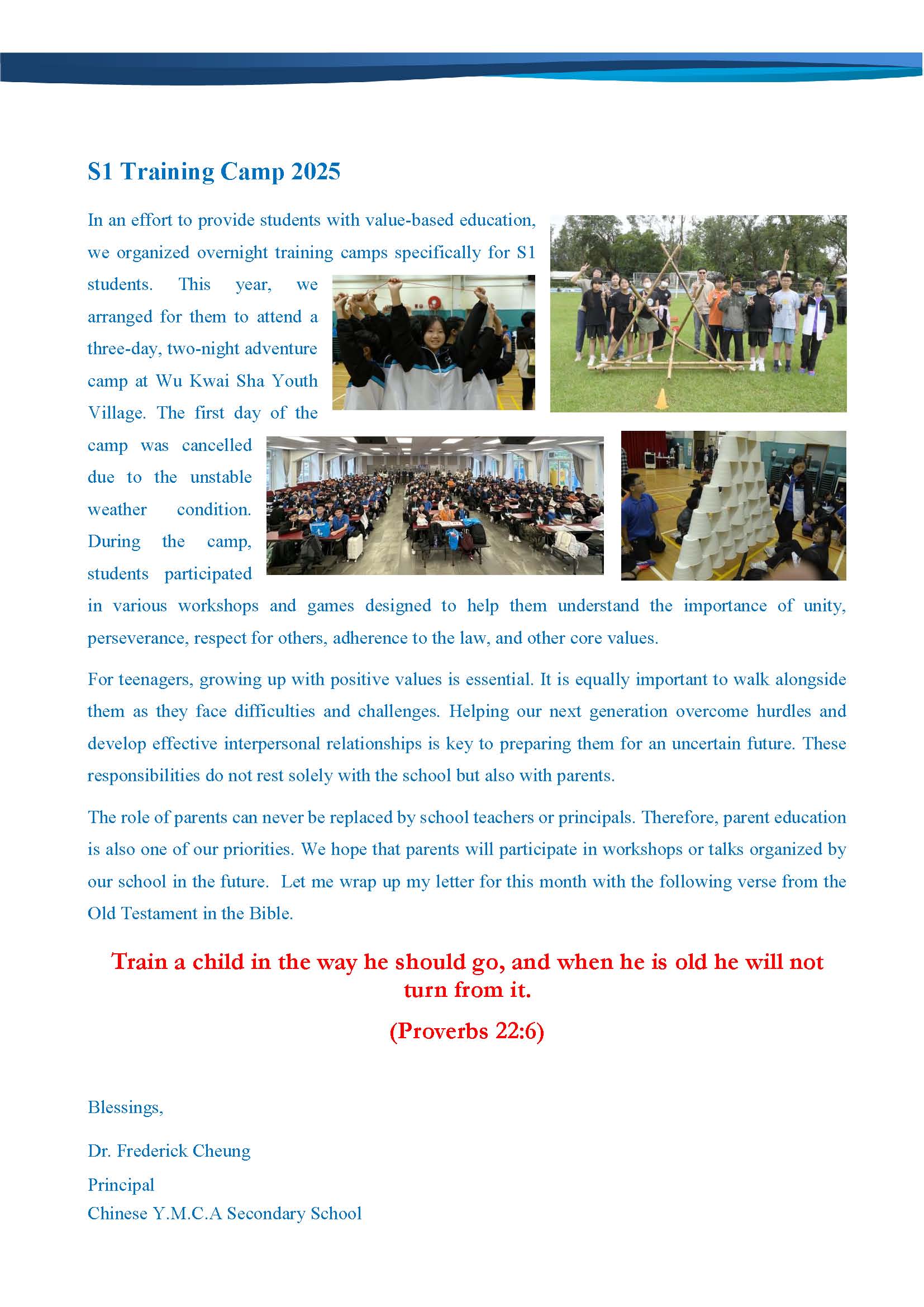 Principal Words – October 2025