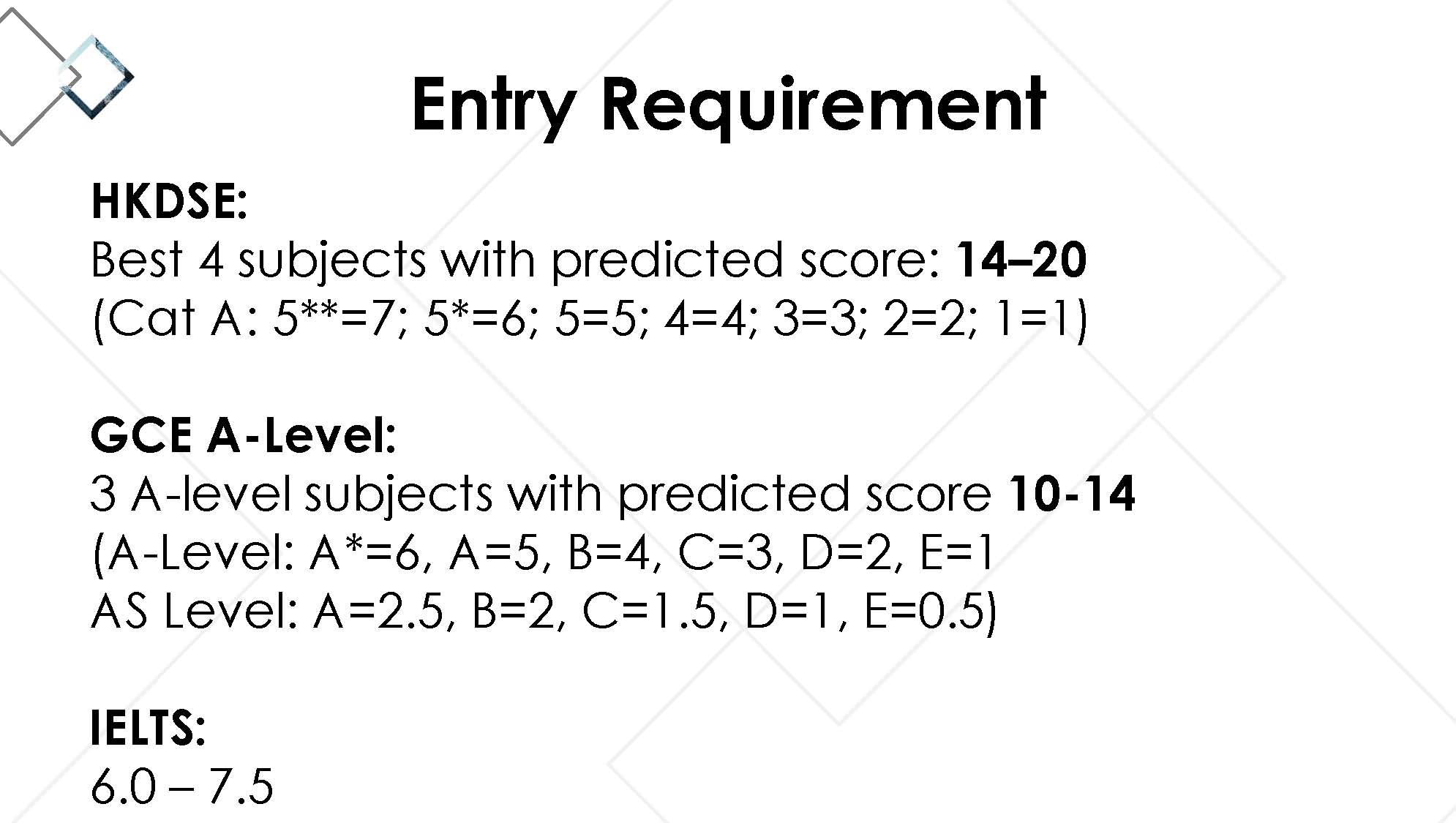 Overseas University Partnership Scheme